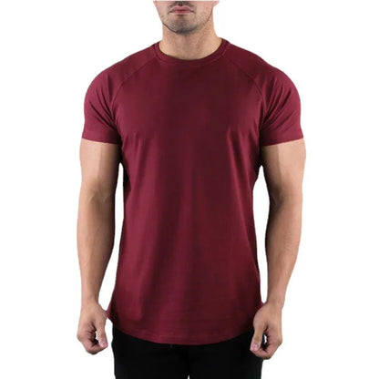 Men's Short Sleeve Fitness Compression T-Shirt - Various Colors