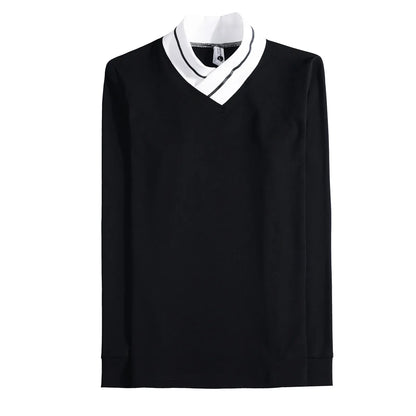 Men's Long Sleeve Slim Fit Casual Sweater