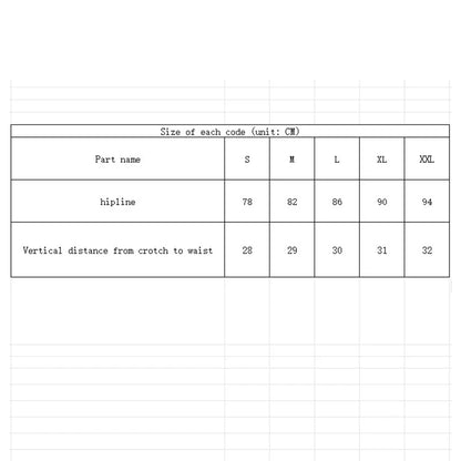 Women's Knitted 4-Piece Underwear Panties Set