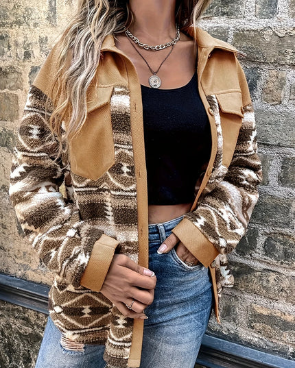 Women's  Plush Warm Temperament Jacket