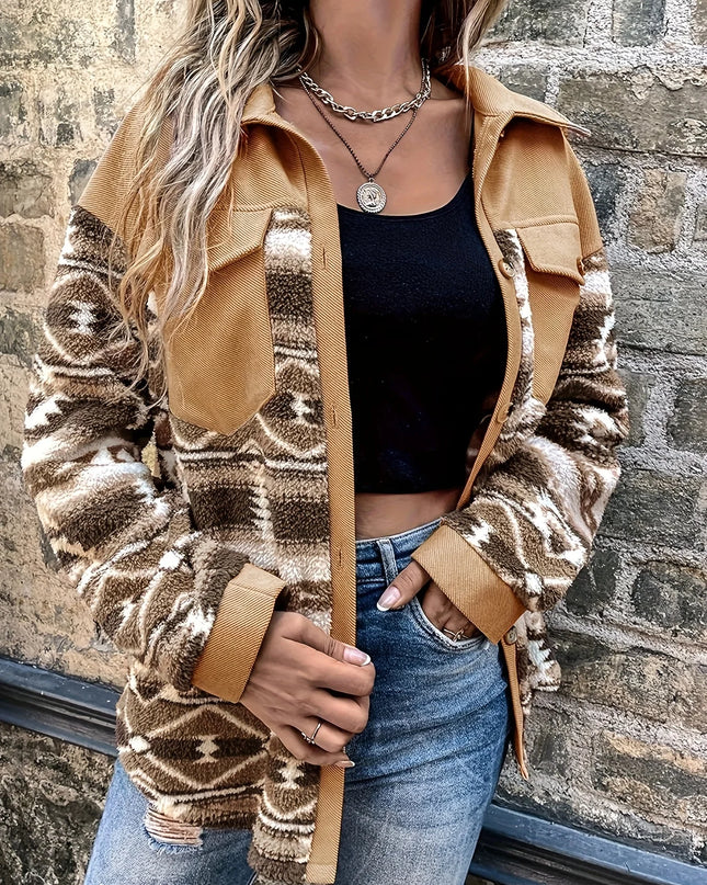 Women's  Plush Warm Temperament Jacket