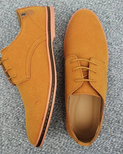Men's Classic Oxford Casual Suede Shoes- Various Colors