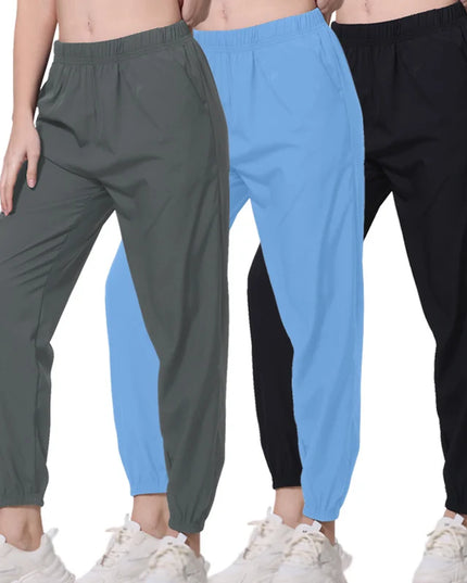 1-3 Piece Women's Thin Casual Sweatpants