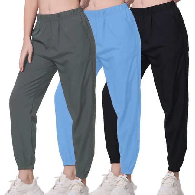1-3 Piece Women's Thin Casual Sweatpants