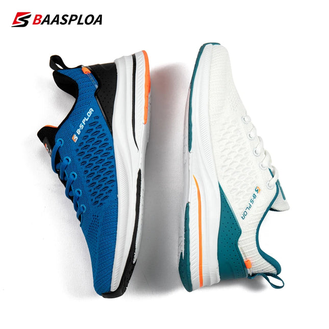 Baasploa Lightweight Running Shoes for Men - Breathable Mesh Sneakers