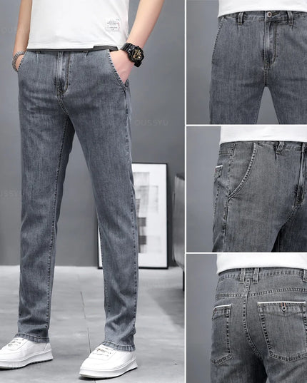 Men's Slim Fit Stretch Skinny Jeans – Casual Casual Denim for Men
