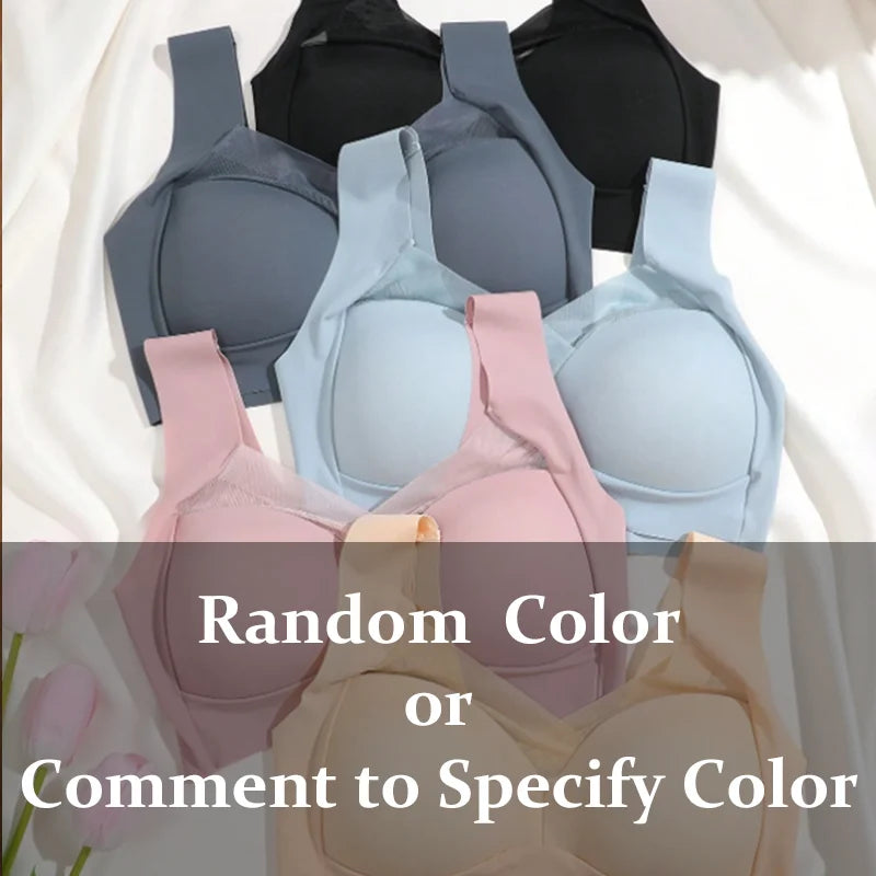 3-Piece Women's Seamless Lace Sports Bras