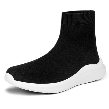 Breathable Mesh High-Top Sneakers for Men & Women