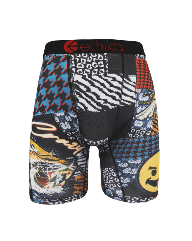 Ethika Men's Boxer Briefs with 4-Way Stretch and Breathable Fabric