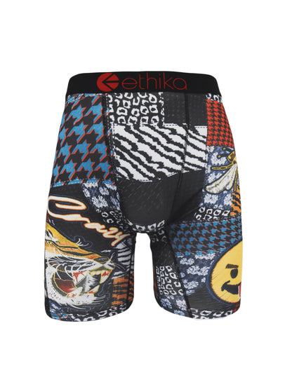 Ethika Men's Boxer Briefs with 4-Way Stretch and Breathable Fabric