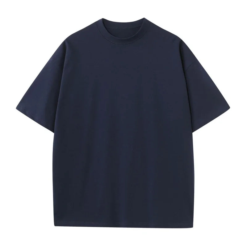 Men's Cotton Loose Fit Short Sleeve T-Shirt