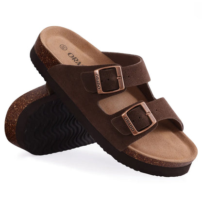 Elegant Women's Classic Suede Slippers