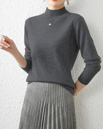 Women's Slim Fit Turtleneck Sweater