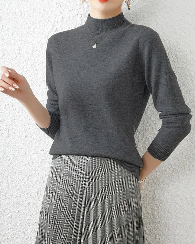 Women's Slim Fit Turtleneck Sweater