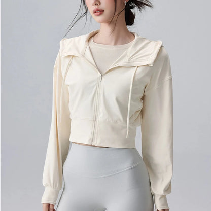 Women's Lightweight Hooded Running Jacket