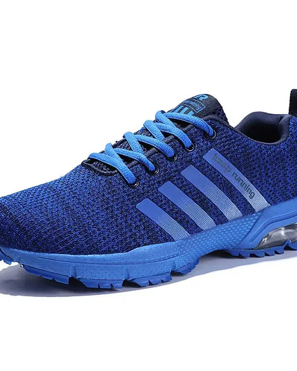 Men's Breathable Shock Absorbing Running Sneakers - Lightweight Athletic Shoes