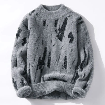 Men's Knitted Sweater - Warm, Stylish Knit Sweater for Men