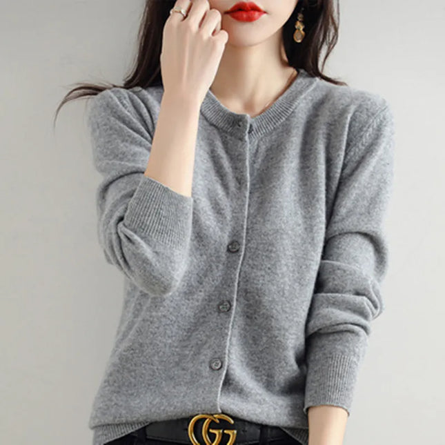 Women's Long Sleeve Cardigan Sweater