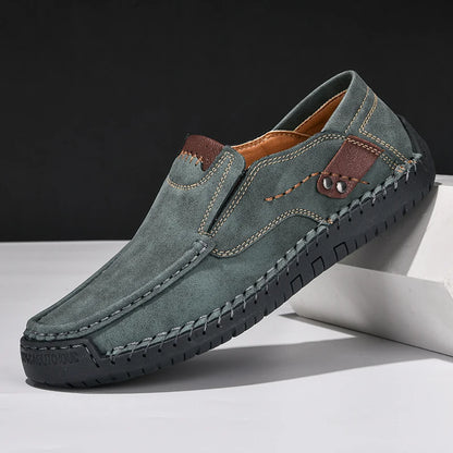 Men's Casual Slip-On Faux Leather Shoes - Various Colors