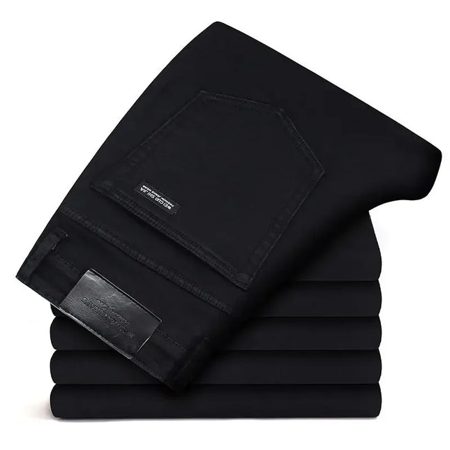 Classic Men's Straight Fit Jeans - Pure Soft Stretch Edition