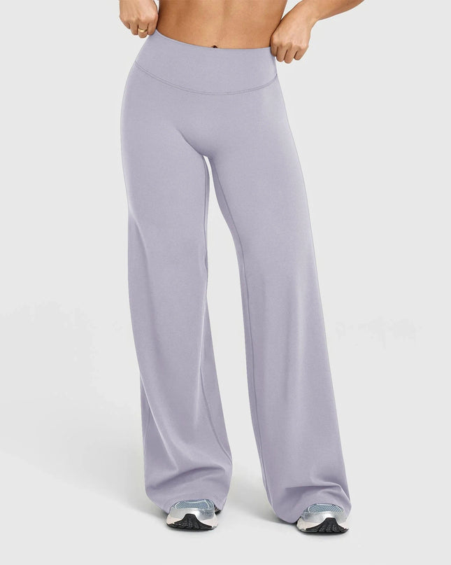 Women's High-Waisted Wide-Leg Sweatpants