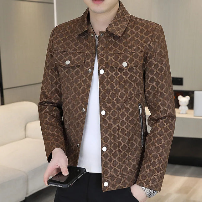 Stylish Slim Fit Casual Men's Jacket
