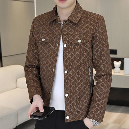Stylish Slim Fit Casual Men's Jacket