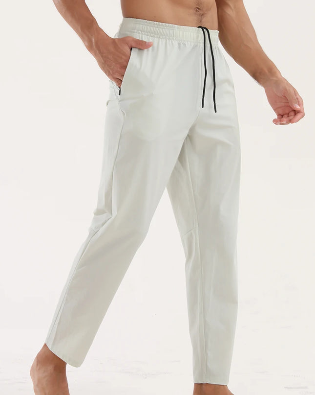 Men's Lightweight Loose Fit Sweatpants with Drawstring