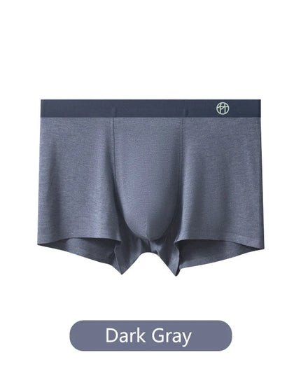 3-Pack Bamboo Fiber Men's Breathable Boxer Briefs – Comfortable, Eco-Friendly Men’s Underwear Set
