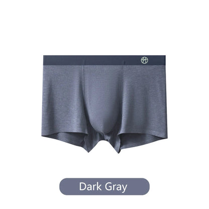 3-Pack Bamboo Fiber Men's Breathable Boxer Briefs – Comfortable, Eco-Friendly Men’s Underwear Set