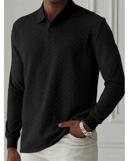 Men's Long Sleeve Button-Up Sweater - Stylish, Comfortable Knit