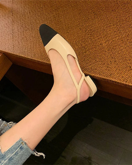 Women's Comfortable Flat Sandals - Non-Slip with Low Heel