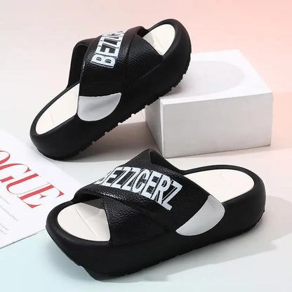 Women's High Heel EVA Slippers with Super Thick Sole