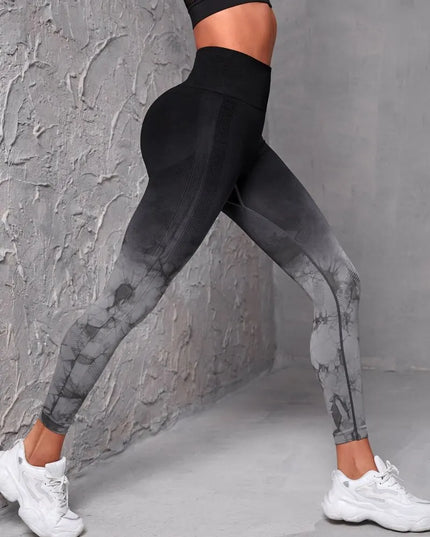 Women's High Waist Scrunch  Seamless Push Up Leggings