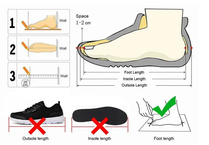 Men's Leather Loafers - Slip-On Flats, Lightweight Casual Shoes