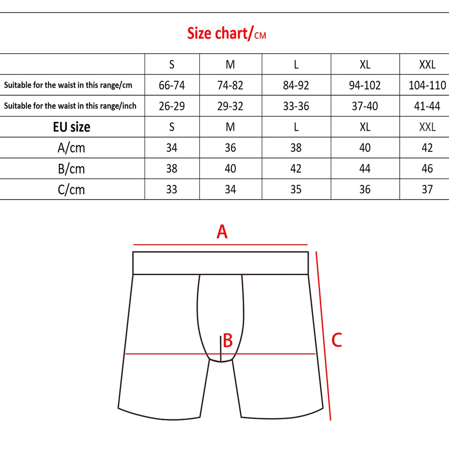 5PCS Men's Mid-Long Camo Cotton Boxer Shorts - Breathable & Comfortable Men's Briefs Se