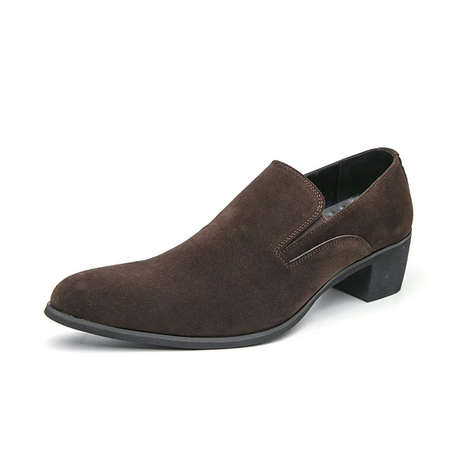 Men's Thick-Soled Loafers with Anti-Slip Sole
