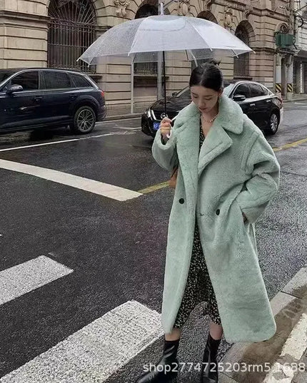 Women's Faux Fur Coat - Long, Thick, Warm, Elegant Winter Coat for Women