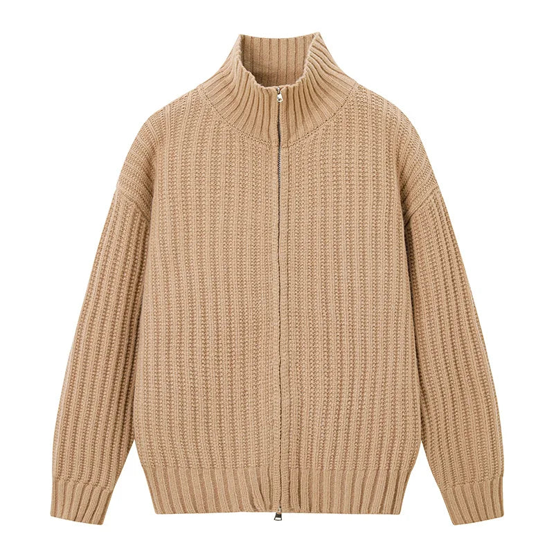 Men's Casual Breathable Zipper Jacket – Stylish Outerwear for Men