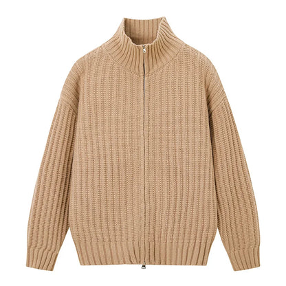 Men's Casual Breathable Zipper Jacket – Stylish Outerwear for Men