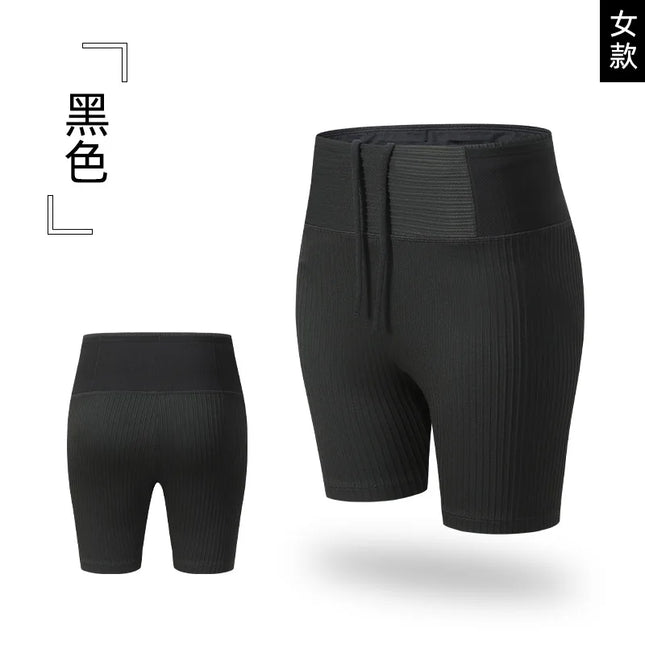 Men And Women's Quick-Dry Compression Running Shorts with Inner Liner and Mesh Waist Pocket
