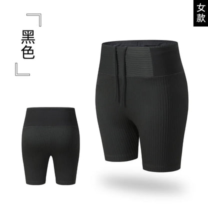 Men And Women's Quick-Dry Compression Running Shorts with Inner Liner and Mesh Waist Pocket