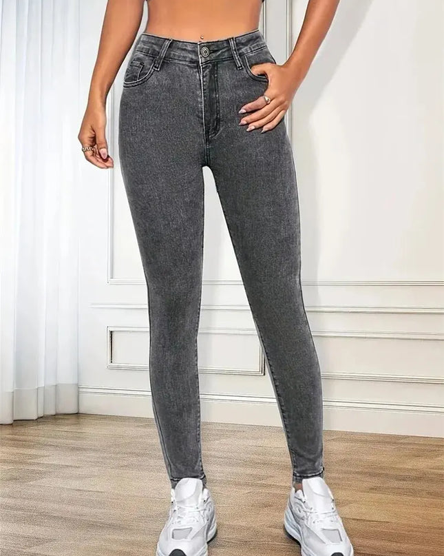 Women’s Stretch Skinny Jeans - Slim Fit Pencil & Straight Leg