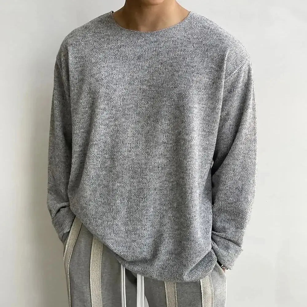 Men's Lightweight Casual Long-Sleeve Sweater