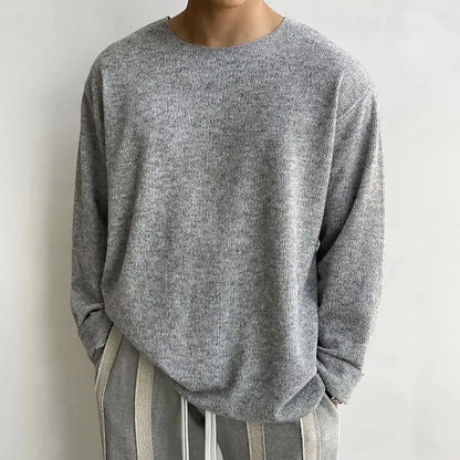 Men's Lightweight Casual Long-Sleeve Sweater