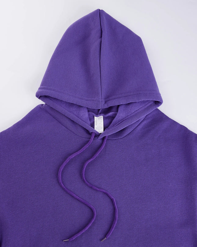 Women's "Expensive Talks Back" Printed Hoodie Sweater - Loose Fit