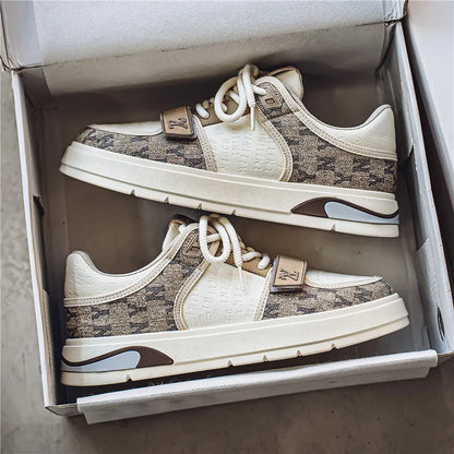 Men's Non-Slip Heightening Sneakers with Soft Sole