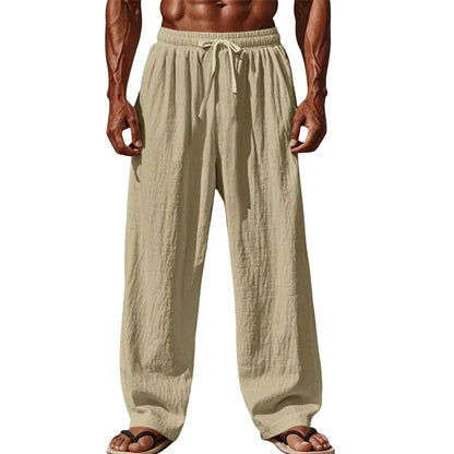 Men's Breathable Loose Fit Drawstring Casual Pants