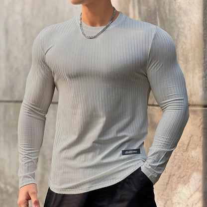 Men's Slim Fit Lightweight Long Sleeve Sweater