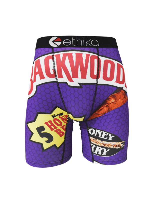 Ethika Men's Boxer Briefs - Breathable, Moisture-Wicking Underwear with Non-Ride-Up Fit and Chafe-Resistant Seams (S-XXXL)